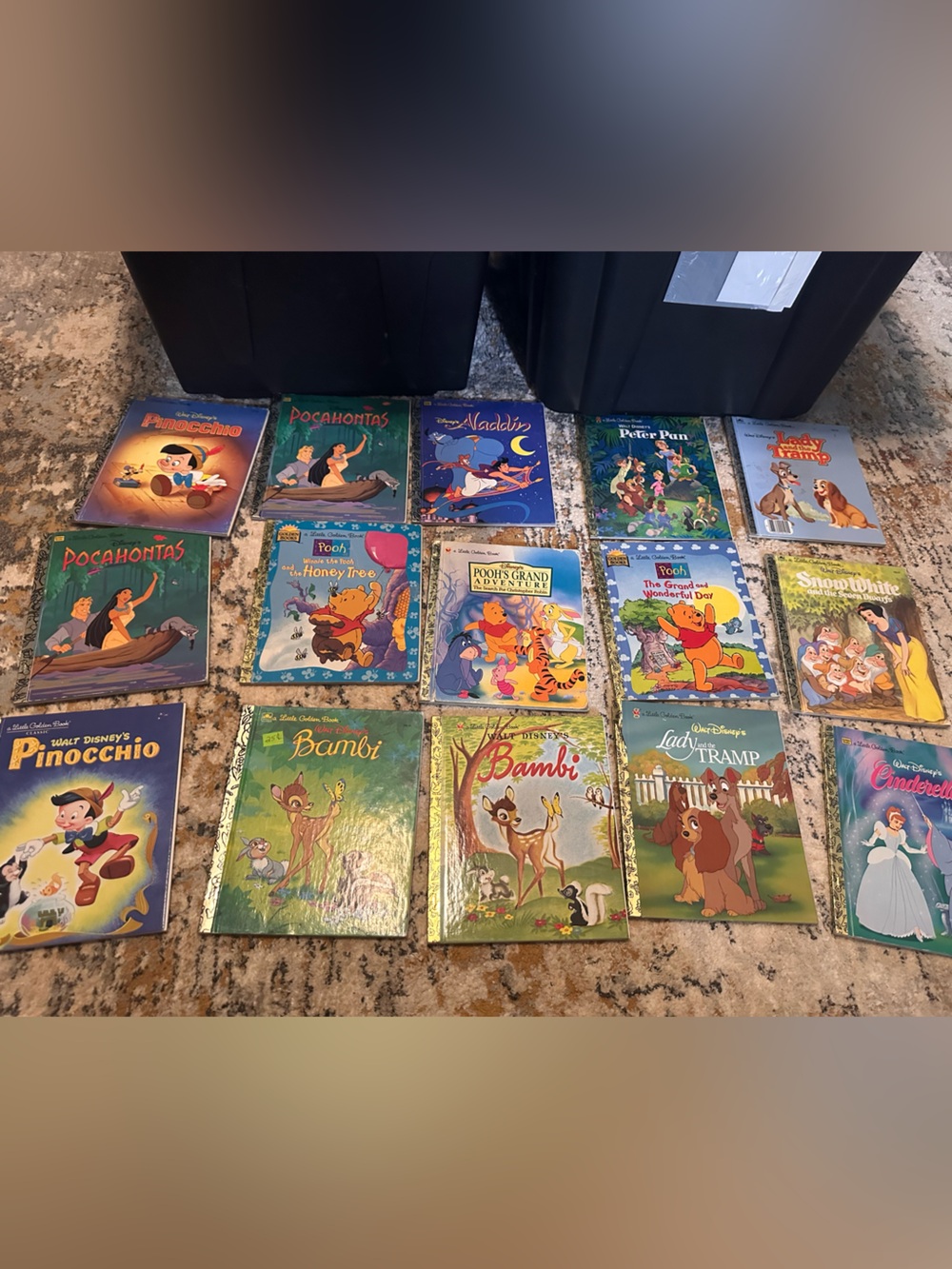 Lot of 30 Disney Little Golden Books Children's Fiction